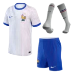 2024 France Away Whole Kit(Jersey+Shorts+Socks) Euro