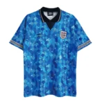1990 England Retro Jersey Away Replica World Cup