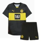 2024-25 Kids Borussia Dortmund Away Kits Soccer Jersey