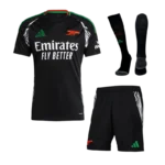 Arsenal Away Custom Full Soccer Kit 2024-25