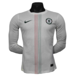 Chelsea Away Shirt Football Jersey Long Sleeve Player Version 25-26