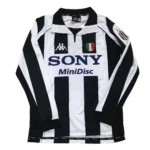 1997-98  Juventus Retro Jersey Home Long Sleeve Replica