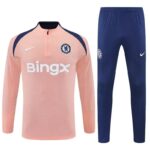 Chelsea Authentic Training Kit (Sweatshirt+Pants) Orange 2025-26-Player Version
