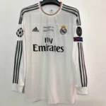 2013/14 Real Madrid Retro Jersey Home Long Sleeve