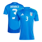 Italy Home Jersey CHIESA #14 BARELLA #18 DIMARCO #3 EURO 2024