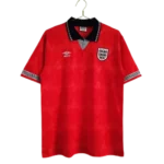 1990 England Retro Jersey Away Replica World Cup
