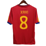 Spain Retro Jersey Home World Cup 2010
