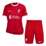 23-24 Liverpool Home Kit Shirt+Short