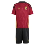 Kids Belgium Home Jersey Kit Euro 2024