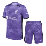23-24 Liverpool Third Kit(Jersey+Shorts)