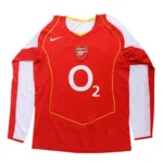 04-05 Arsenal Retro Home Long Sleeve Jersey