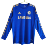 Chelsea Home Retro Long Sleeve Shirt Soccer Jersey 12-13