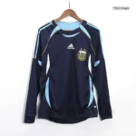 Retro Argentina Away Long Sleeve Jersey 2006