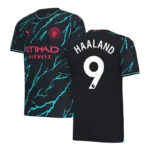 2023/24 HAALAND #9 DE BRUYNE #17 J.ALVAREZ #19 FODEN #47 Manchester City Third Away Jersey