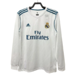 2017/18 Real Madrid Retro Home Long Sleeve Jersey