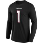 Arizona Cardinals Alternate Name & Number Long Sleeve T-Shirt - Kyler Murray - Mens