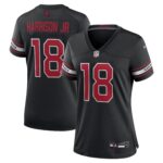 Arizona Cardinals Nike Alternate Game Jersey - Black - Marvin Harrison Jr. - Womens
