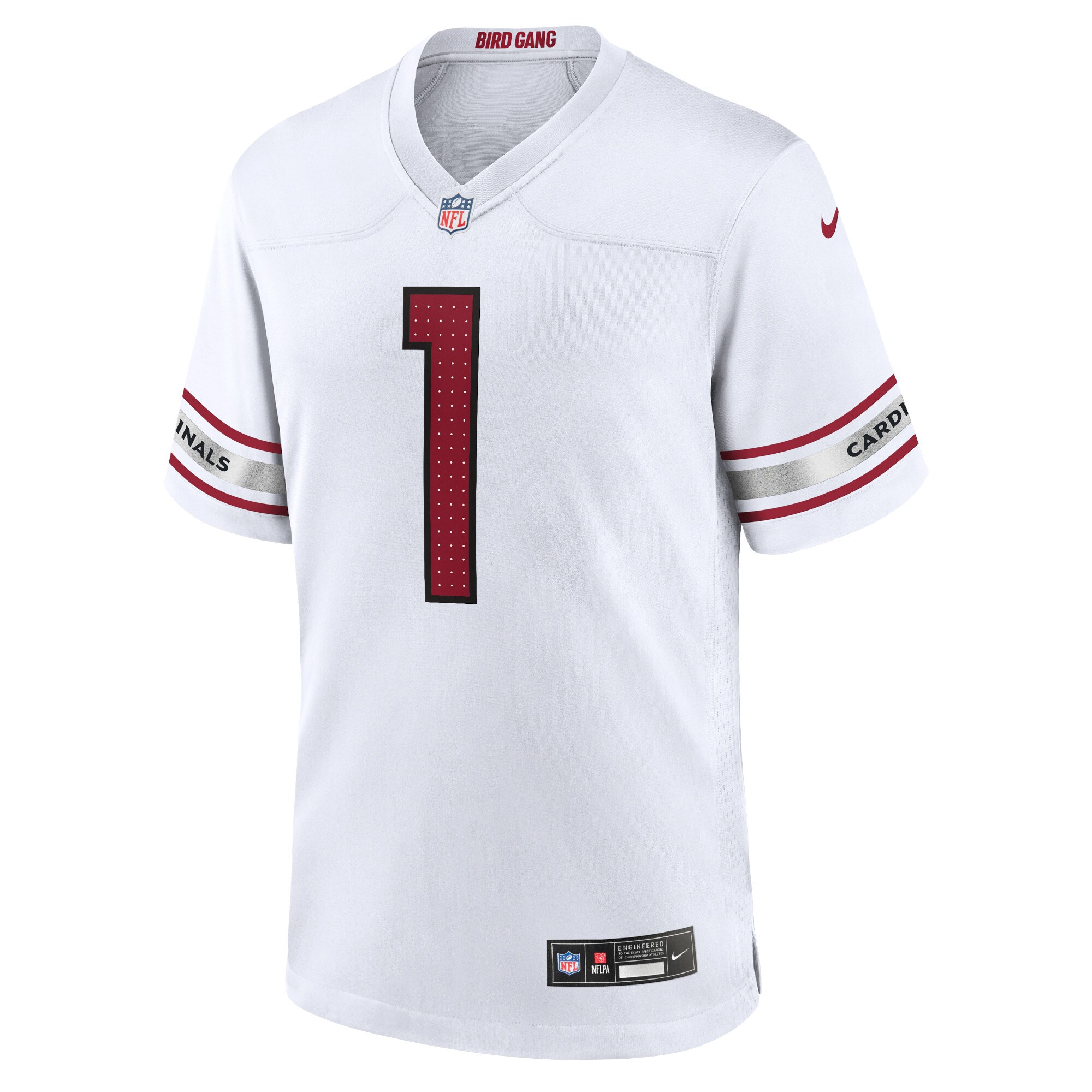 arizona-cardinals-nike-game-road-jersey-white-kyler-murray-mens_ss4_p-14417341-pv-1-u-4w9nmug3vkz8zq6livvt-v-bb09b18658454db89b4f2937db9ccfd0.jpg Arizona Cardinals Nike Game Road Jersey - White - Kyler Murray - Mens - Image 1