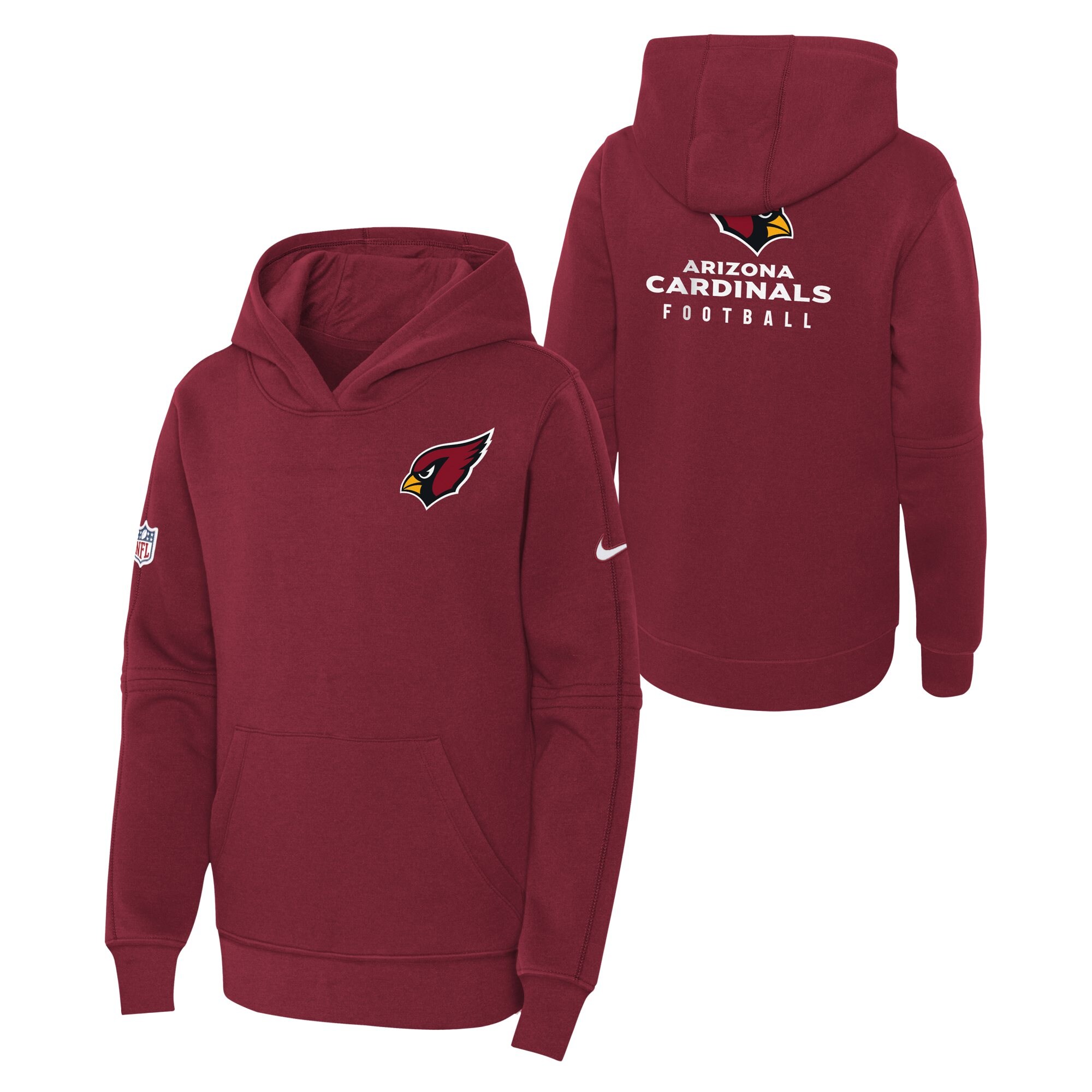 arizona-cardinals-nike-sideline-hoodie-youth_ss5_p-13369501-pv-1-u-sd0fjzzsow52why4cwwt-v-qear1716zulvartkodks.jpg Arizona Cardinals Nike Sideline Hoodie - Red - Youth - Image 1