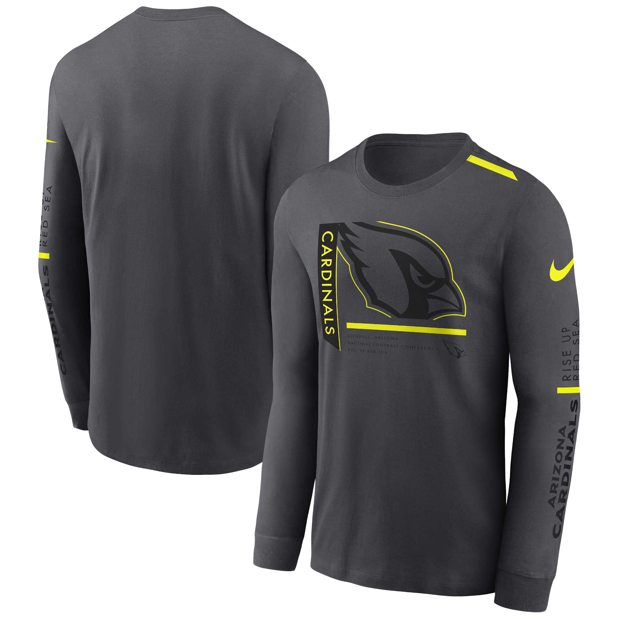arizona-cardinals-nike-volt-long-sleeve-dri-fit-cotton-t-shirt-mens_ss5_p-13370275-pv-1-u-d2kjgb3gutmxnipdzhkz-v-e9tsvti2k3jdaifrrhxo.jpg Arizona Cardinals Nike VOLT Long Sleeve Dri Fit Cotton T-Shirt - Mens - Image 1