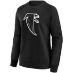 Atlanta Falcons Classic Logo Crew Sweatshirt - Womens