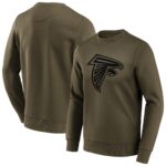Atlanta Falcons Fashion Preferred Logo Crew Sweatshirt - Big & Tall - Mens