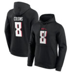 Atlanta Falcons Name & Number Graphic Hoodie - Kirk Cousins 8 - Mens