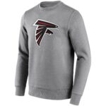 Atlanta Falcons Neutral Colour Logo Crew Sweatshirt - Mens - Big & Tall