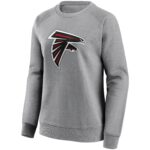 Atlanta Falcons Neutral Colour Logo Crew Sweatshirt - Womens