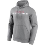 Atlanta Falcons Neutral Colour Wordmark Hoodie - Mens - Big & Tall