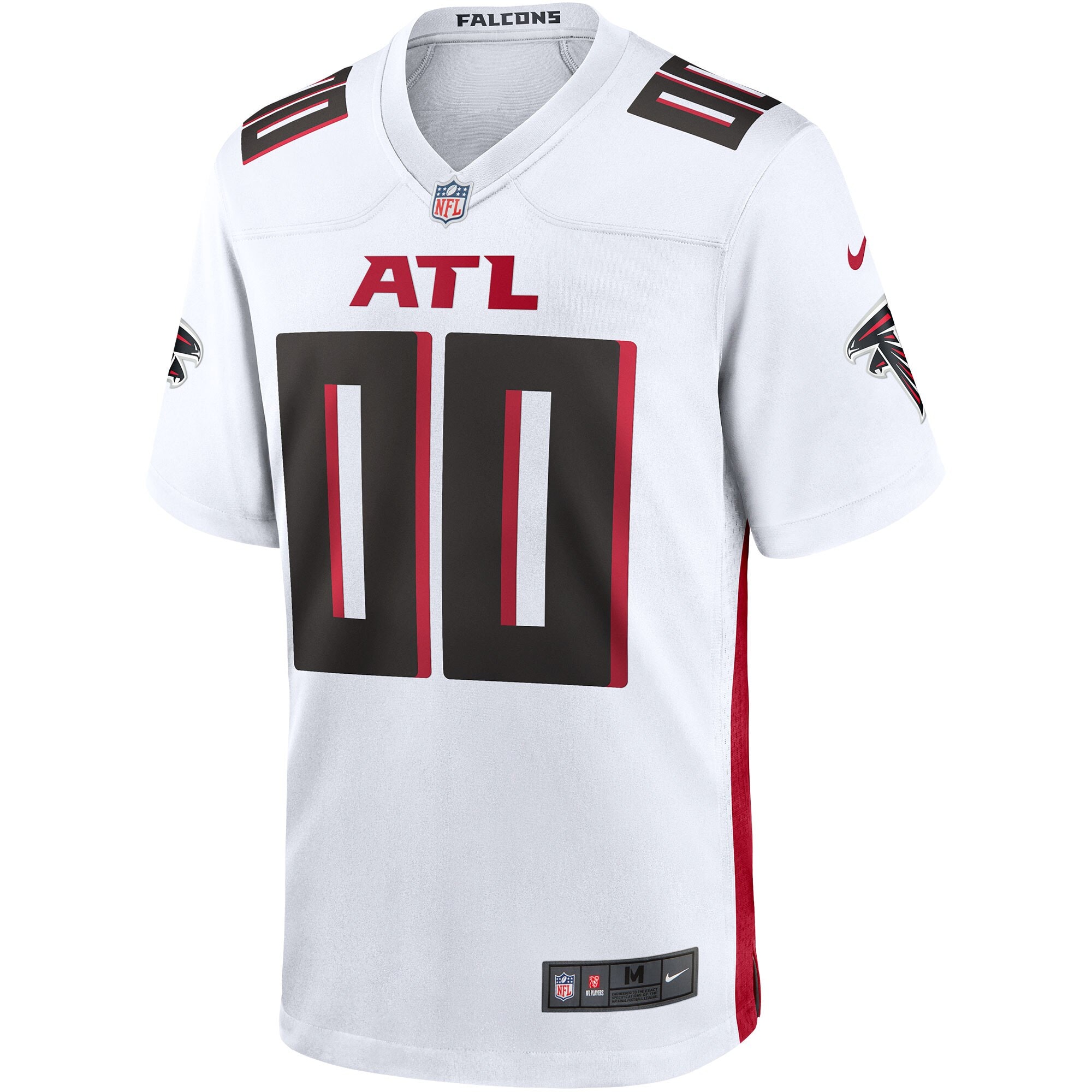 atlanta-falcons-nike-road-game-jersey-white-custom-mens_ss4_p-12001265-pv-1-u-17upnnxctjj9i4bnhapl-v-7e333ef8550e4663ad3d83c4f83b5b7f.jpg Atlanta Falcons Nike Road Game Jersey - White - Custom - Mens - Image 1