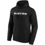 Baltimore Ravens Alternate Colour Wordmark Hoodie - Mens - Big & Tall