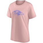 Baltimore Ravens Fashion Colour Logo T-Shirt - Womens