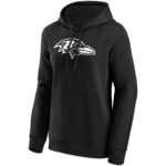 Baltimore Ravens Mono Logo Graphic Hoodie - Womens