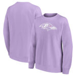 Baltimore Ravens Mono Logo Graphic Oversized Crew Sweatshirt - Womens
