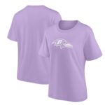 Baltimore Ravens Mono Logo Graphic Oversized T-Shirt - Womens