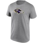 Baltimore Ravens Neutral Colour Logo T-Shirt - Mens - Big & Tall