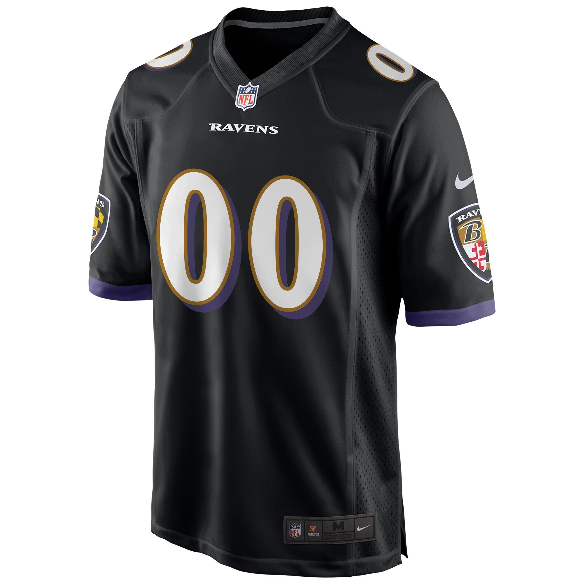 baltimore-ravens-nike-game-alternate-jersey-tough-black-custom-mens_ss4_p-11875295-pv-1-u-5f1oc306jfjls4a4z2js-v-881d393985384a4882810b6021e12cb4.jpeg Baltimore Ravens Nike Game Alternate Jersey - Tough Black - Custom - Mens - Image 1