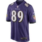 Baltimore Ravens Nike Home Game Jersey - Purple - Mark Andrews - Mens