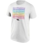 Baltimore Ravens Pride Graphic T-Shirt - White - Mens