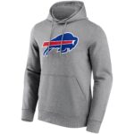 Buffalo Bills Neutral Colour Logo Hoodie - Mens