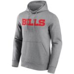 Buffalo Bills Neutral Colour Wordmark Hoodie - Mens - Big & Tall