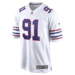Buffalo Bills Nike Alternate Game Jersey - White - Ed Oliver - Mens