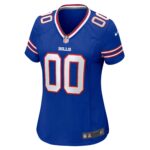 Buffalo Bills Nike Home Game Jersey - Royal Blue - Custom - Womens