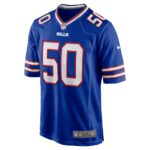 Buffalo Bills Nike Home Game Jersey - Royal - Gregory Rousseau - Mens