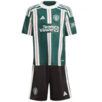 23-24 Kids Manchester United Away Jersey Kit