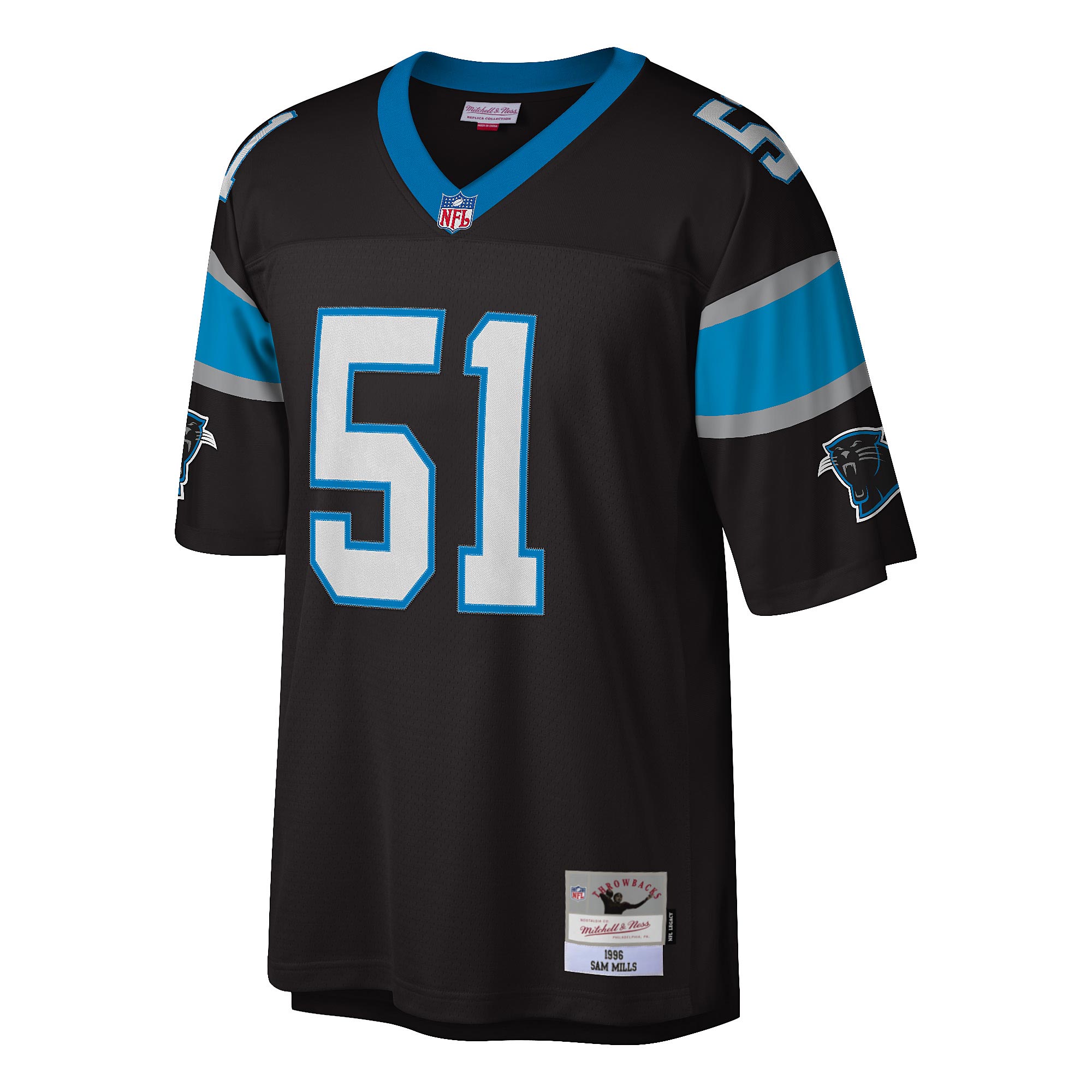 carolina-panthers-mitchell-and-ness-sam-mills-1995-legacy-jersey-mens_ss4_p-11998977-pv-1-u-1a7nwqe6l170n3h6nlv4-v-21a1641c405b4f1a9a62e8102c6083be.jpg Carolina Panthers Mitchell & Ness Sam Mills 1995 Legacy Jersey - Mens - Image 1