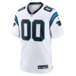 Carolina Panthers Nike Game Road Jersey - White - Custom - Mens