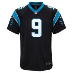 Carolina Panthers Nike Home Game Jersey - Black - Bryce Young - Youth