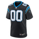 Carolina Panthers Nike Home Game Jersey - Black - Custom - Mens